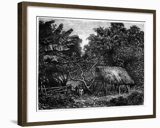 Guyana, South America, 19th Century-Edouard Riou-Framed Giclee Print