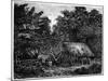 Guyana, South America, 19th Century-Edouard Riou-Mounted Giclee Print