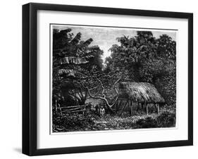 Guyana, South America, 19th Century-Edouard Riou-Framed Giclee Print