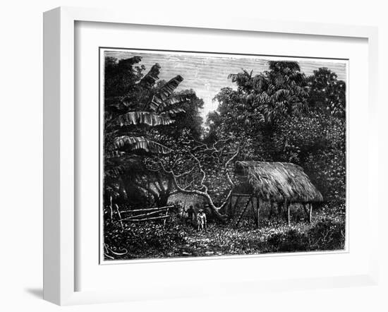 Guyana, South America, 19th Century-Edouard Riou-Framed Giclee Print