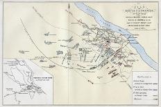 Plan of Delhi, India, 1857-1858-Guyoy & Wood-Framed Stretched Canvas