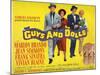 Guys And Dolls, 1955, Directed by Joseph L. Mankiewicz-null-Mounted Giclee Print