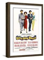 Guys And Dolls, 1955, Directed by Joseph L. Mankiewicz-null-Framed Giclee Print