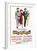 Guys And Dolls, 1955, Directed by Joseph L. Mankiewicz-null-Framed Giclee Print