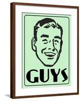 Guys Green-Retroplanet-Framed Giclee Print