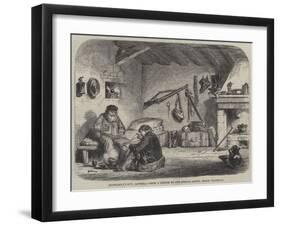 Guzmaroli's Hut, Caprera-Frank Vizetelly-Framed Giclee Print