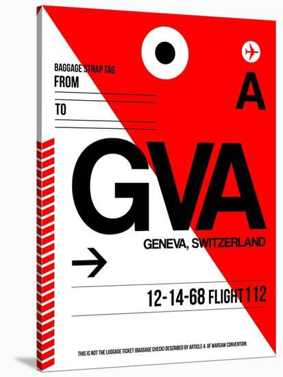 GVA Geneva Luggage Tag I-NaxArt-Stretched Canvas