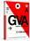 GVA Geneva Luggage Tag I-NaxArt-Stretched Canvas