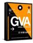 GVA Geneva Luggage Tag II-NaxArt-Framed Stretched Canvas