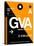 GVA Geneva Luggage Tag II-NaxArt-Stretched Canvas