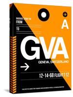 GVA Geneva Luggage Tag II-NaxArt-Stretched Canvas