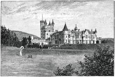 Balmoral Castle from the North-West, Aberdeenshire, Scotland, 1900-GW and Company Wilson-Stretched Canvas