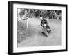 Gw Beamish on a Bsa 500Cc Motorbike, Brands Hatch, Kent, 1953-null-Framed Photographic Print