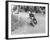 Gw Beamish on a Bsa 500Cc Motorbike, Brands Hatch, Kent, 1953-null-Framed Photographic Print