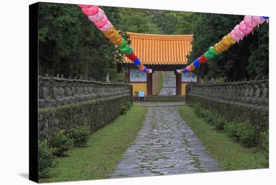 Gwaneumsa Temple, Jeju Island, South Korea, Asia-Richard Cummins-Stretched Canvas