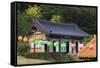 Gwaneumsa Temple, Jeju Island, South Korea, Asia-Richard Cummins-Framed Stretched Canvas