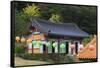 Gwaneumsa Temple, Jeju Island, South Korea, Asia-Richard Cummins-Framed Stretched Canvas