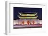 Gwanghwamun Gate at Geyongbokgung Palace in Seoul, South Korea.-SeanPavonePhoto-Framed Photographic Print