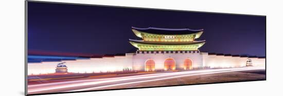 Gwanghwamun Gate is the Main Gate of Gyeongbokgung Palace in Seoul, South Korea.-SeanPavonePhoto-Mounted Photographic Print