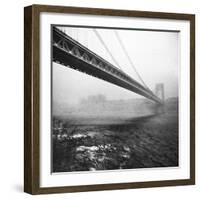 GWB Plenachrome Blur-Evan Morris Cohen-Framed Photographic Print