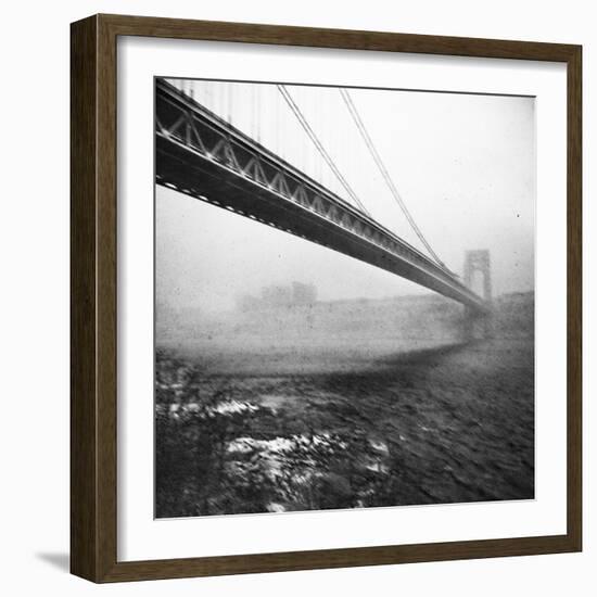 GWB Plenachrome Blur-Evan Morris Cohen-Framed Photographic Print