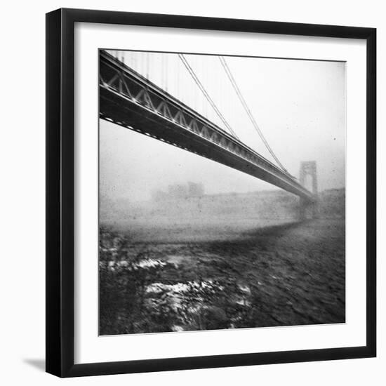 GWB Plenachrome Blur-Evan Morris Cohen-Framed Photographic Print