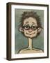 Gwen Gets Glasses-Tim Nyberg-Framed Giclee Print