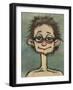 Gwen Gets Glasses-Tim Nyberg-Framed Giclee Print