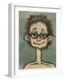 Gwen Gets Glasses-Tim Nyberg-Framed Giclee Print