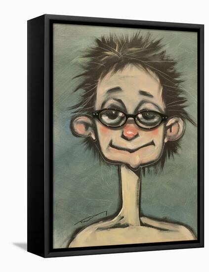 Gwen Gets Glasses-Tim Nyberg-Framed Stretched Canvas