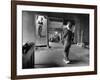 Gwen Verdon Rehearsing for the Broadway Musical Damn Yankees-Peter Stackpole-Framed Premium Photographic Print