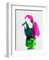 Gwen Watercolor-Lora Feldman-Framed Art Print