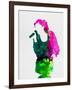 Gwen Watercolor-Lora Feldman-Framed Art Print