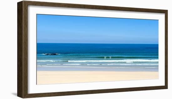 Gwithian Beach in Cornwall, England, United Kingdom, Europe-Alex Treadway-Framed Photographic Print