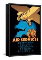 Gwr Air Services-Ralph-Framed Stretched Canvas