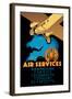 Gwr Air Services-Ralph-Framed Art Print