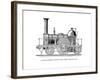 Gwr Loco 1838-null-Framed Giclee Print