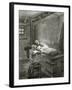 Gwynplaine and Dea Sleeping on a Chest - Illustration from L’Homme Qui Rit, 19th Century-Georges Marie Rochegrosse-Framed Giclee Print