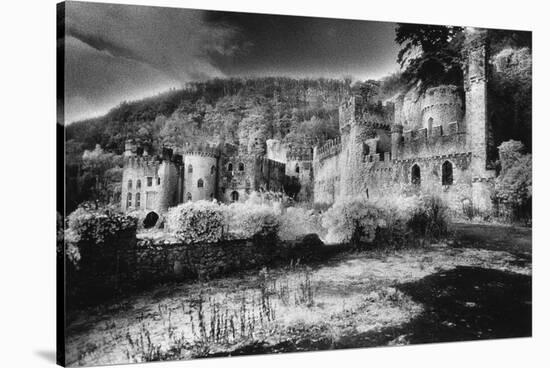 Gwyrch Castle, Abergele, Conwy, Wales-Simon Marsden-Stretched Canvas