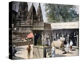 Gyan Bapi (Well of Knowledg), Varanasi, India, C1890-null-Stretched Canvas