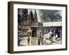 Gyan Bapi (Well of Knowledg), Varanasi, India, C1890-null-Framed Giclee Print