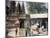 Gyan Bapi (Well of Knowledg), Varanasi, India, C1890-null-Mounted Giclee Print