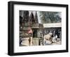 Gyan Bapi (Well of Knowledg), Varanasi, India, C1890-null-Framed Giclee Print