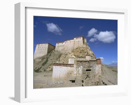 Gyangze Dzong (Monastery), Gyangze (Gyantse), Tibet, China-Jane Sweeney-Framed Photographic Print