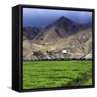 Gyantse Dzong, Gyantse County, Shigatse Prefecture, Tibet, China-Ivan Vdovin-Framed Stretched Canvas