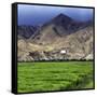 Gyantse Dzong, Gyantse County, Shigatse Prefecture, Tibet, China-Ivan Vdovin-Framed Stretched Canvas