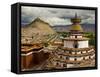 Gyantse Monastery, Along the Friendship Highway, Tibet-Michele Falzone-Framed Stretched Canvas