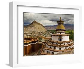 Gyantse Monastery, Along the Friendship Highway, Tibet-Michele Falzone-Framed Photographic Print