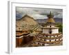 Gyantse Monastery, Along the Friendship Highway, Tibet-Michele Falzone-Framed Photographic Print