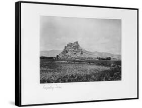 Gyantze Jong, 1903-04-John Claude White-Framed Stretched Canvas